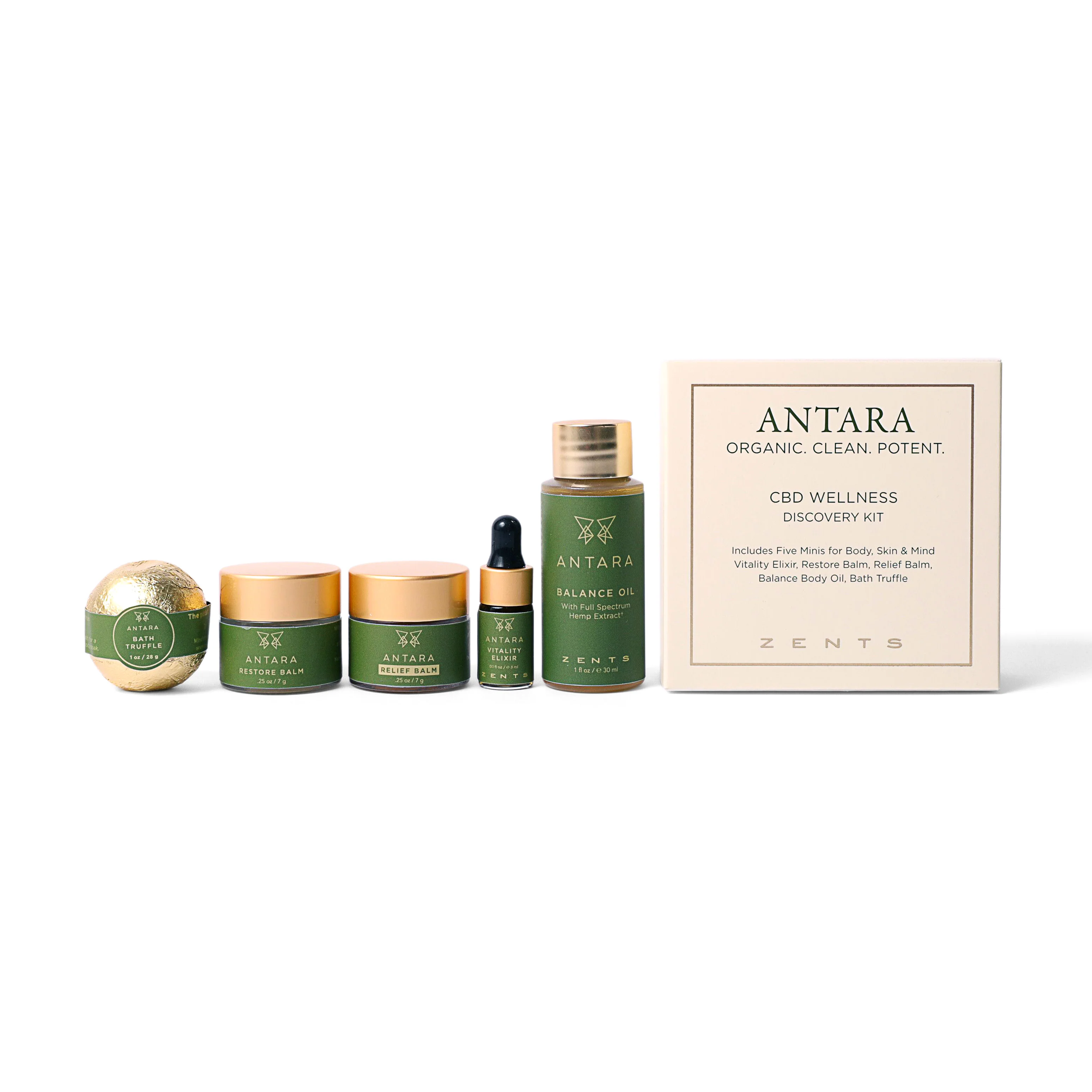 Antara CBD Wellness Discovery Kit