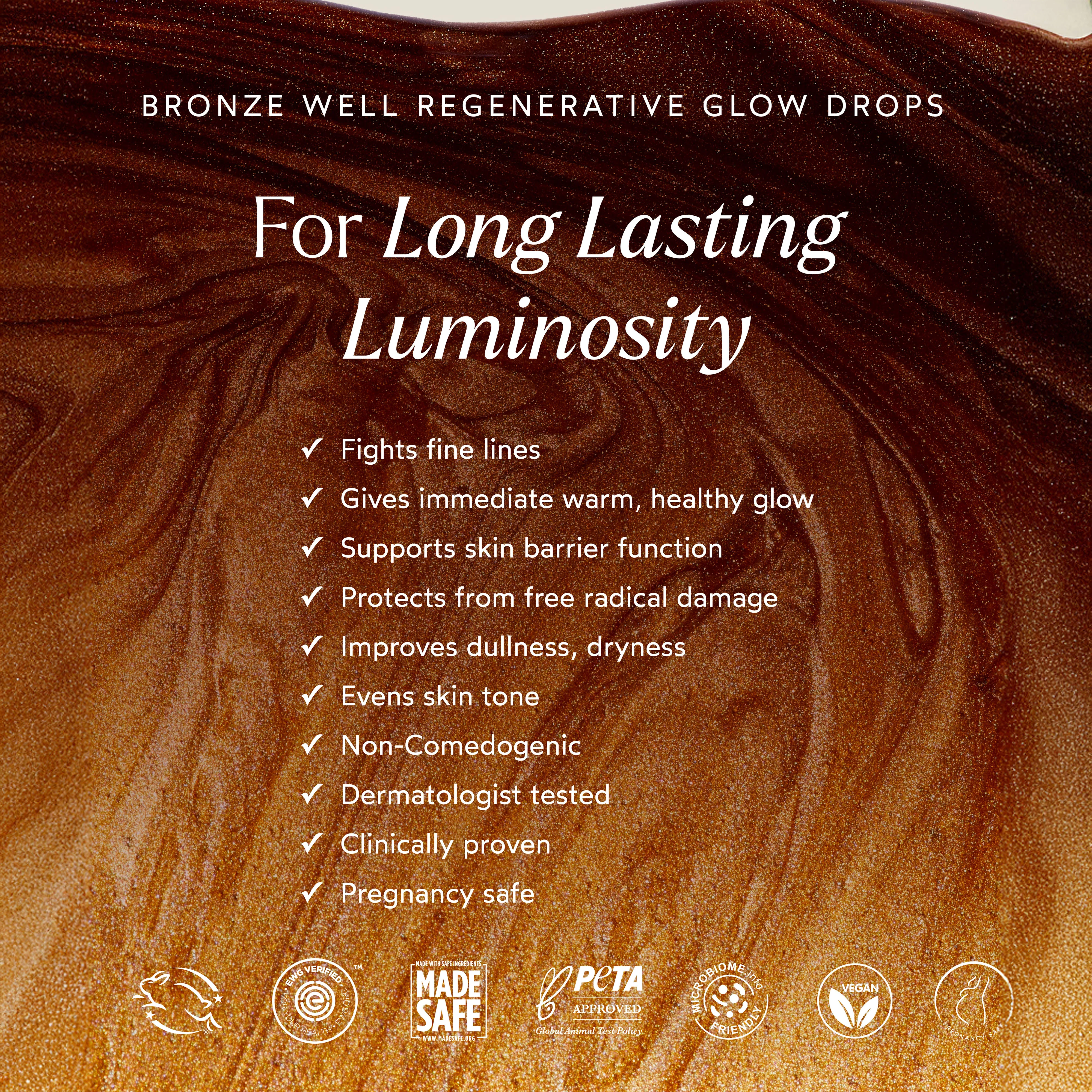 Bronze Well Regenerative Glow Drops - Image 4