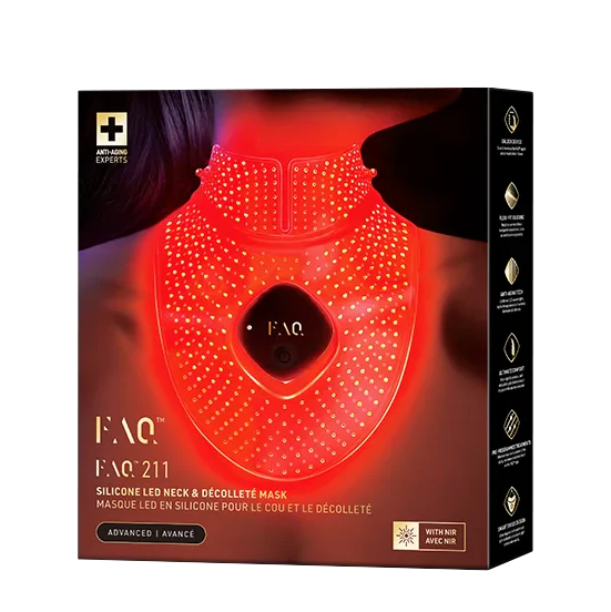 FAQ™ 211 Red light neck & décolleté mask - Image 4