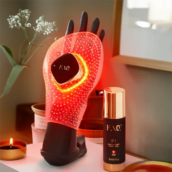FAQ™ 221 Red light therapy LED mask for hand - Image 2