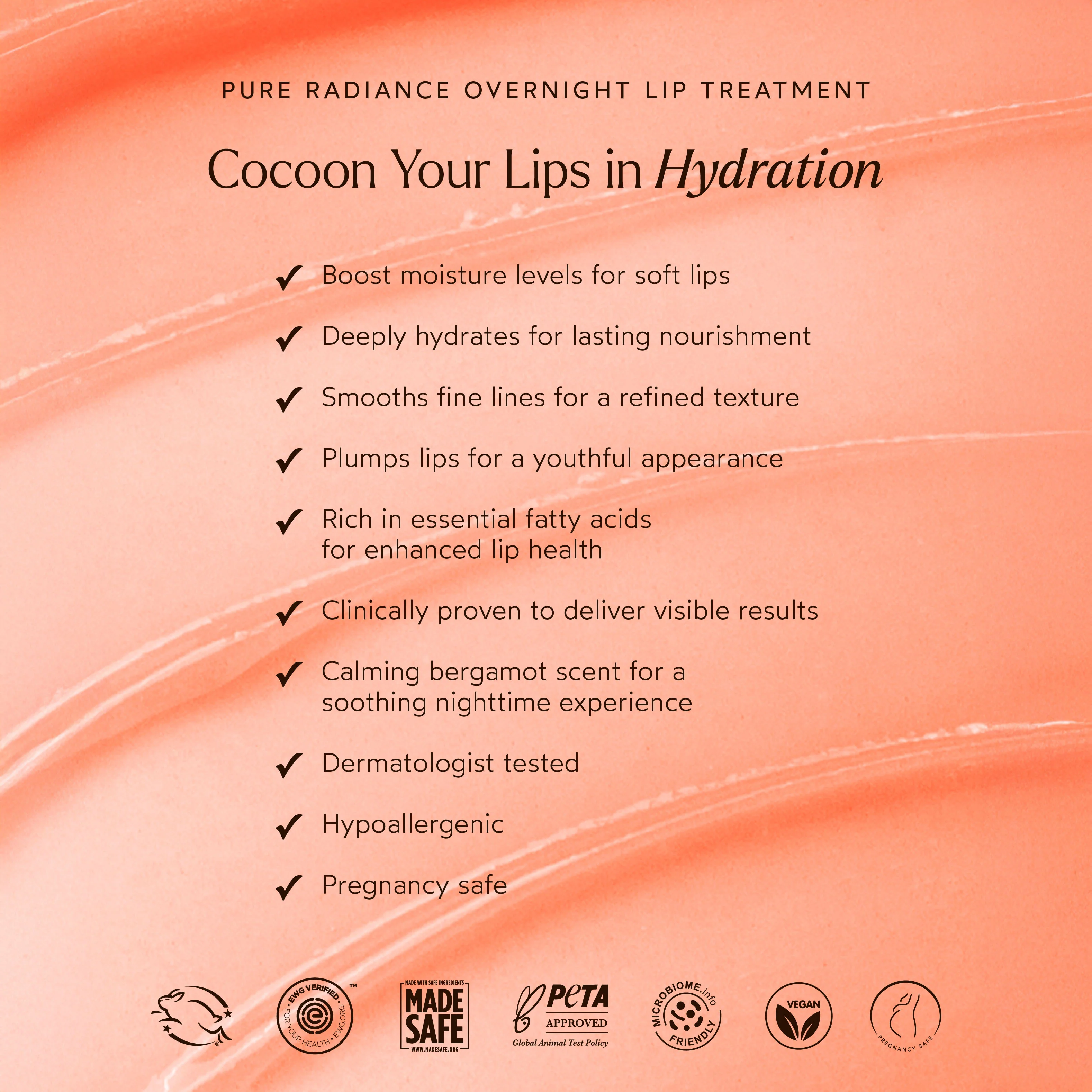 Pure Radiance Overnight Lip Treatment - Image 3