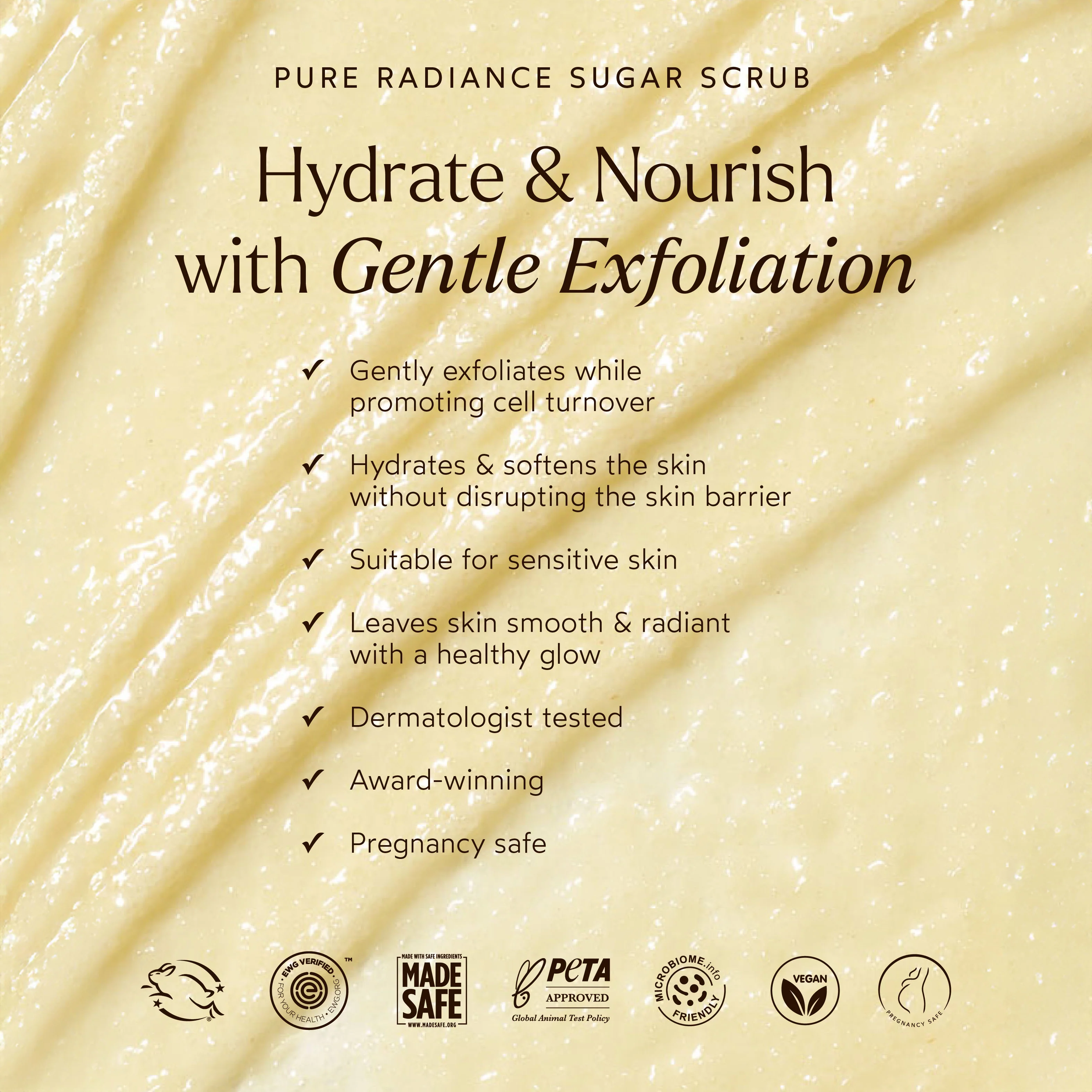 Pure Radiance Sugar Scrub - Image 4